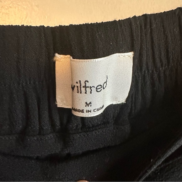 Aritzia Black Wilfred Fawn Pant - Picture 6 of 6